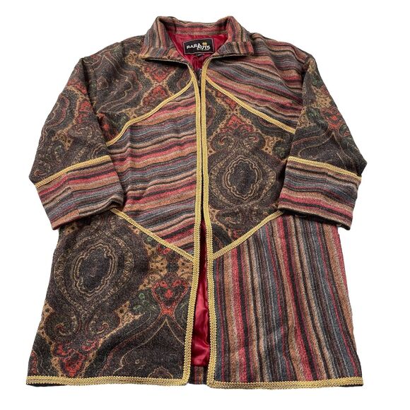 Rara Avis by Iris Apfel Jacquard Coat